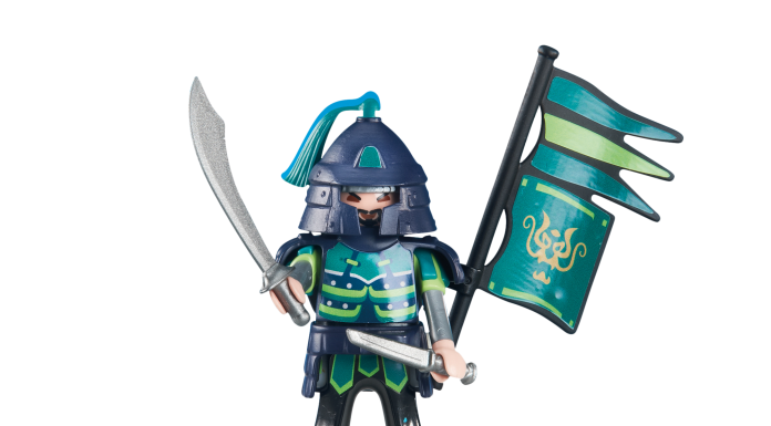 Playmobil Líder de los Caballeros Verdes de Asia – 6327 2013 – El Mundo Click 6327
