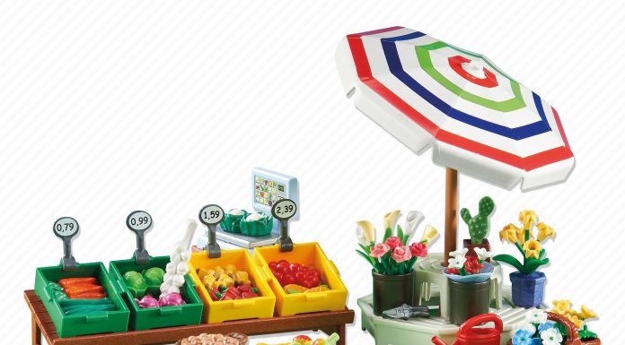 Playmobil Puesto de frutas, verduras y flores – 6335 2013 – El Mundo Click 6335