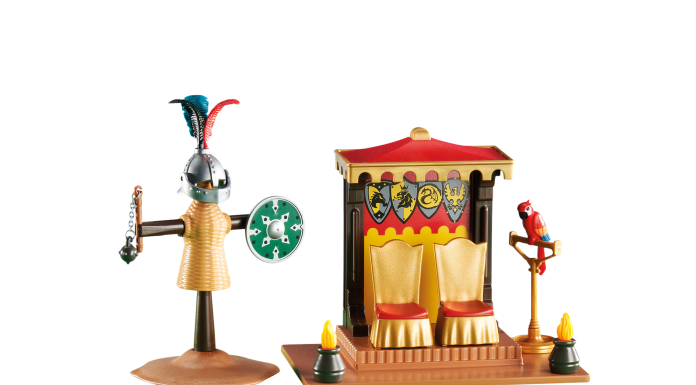 Playmobil Caja del Torneo Real con Muñeco de Justa – 6375 2014 – El Mundo Click 6375