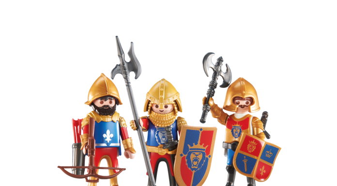 Playmobil 3 Caballeros León – 6379 2014 – El Mundo Click 6379