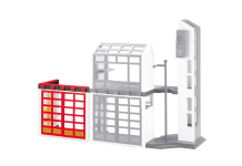 Playmobil Ampliación de la puerta de acceso a la estación de bomberos – 6385 2014 – El Mundo Click 6385