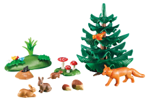 Playmobil Animales tímidos del bosque – 6418 2015 – El Mundo Click 6418