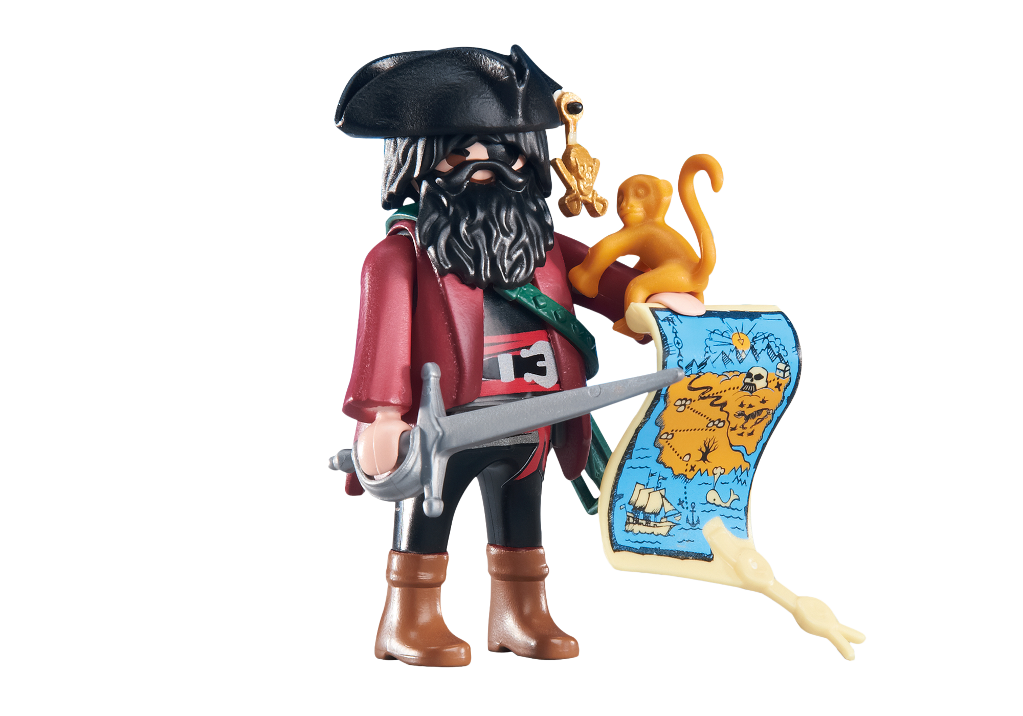 Playmobil piratas 6433 Capitán Pirata 6433 2015 El Mundo Click