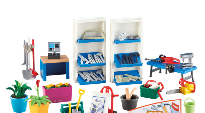 Playmobil Equipos para tiendas de bricolaje – 6499 2016 – El Mundo Click 6499
