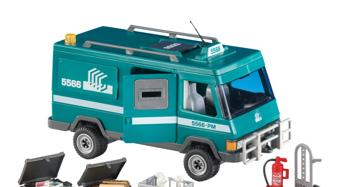 Playmobil Vehículo de transporte de efectivo – 6505 2016 – El Mundo Click 6505