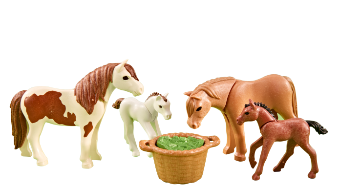 Playmobil Ponis con potrillos – 6534 2017 – El Mundo Click 6534