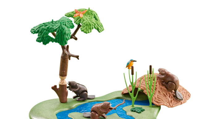 Playmobil Cabaña de castores en el río – 6541 2017 – El Mundo Click 6541