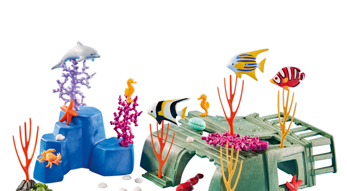 Playmobil Arrecife de coral con vida marina – 6545 2017 – El Mundo Click 6545