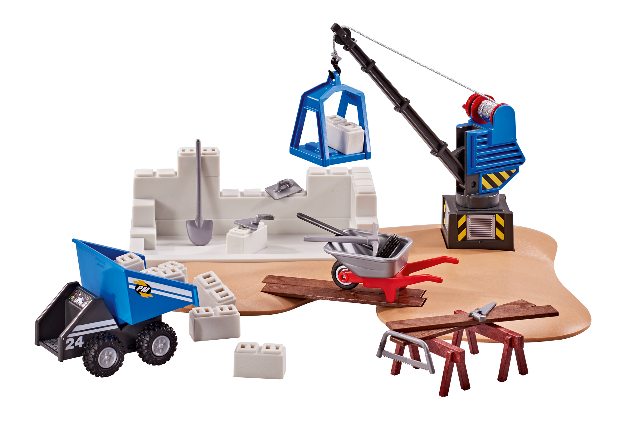Playmobil construcción 6553 Obra en construcción 6553 2017 El Mundo Click