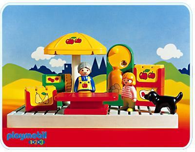 Playmobil Puesto de mercado – 6602 A 1995 – El Mundo Click 6602 A