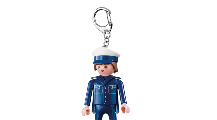 Playmobil Llavero de policía – 6615 2015 – El Mundo Click 6615