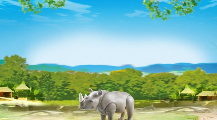 Playmobil Rinoceronte con cría – 6638 2015 – El Mundo Click 6638