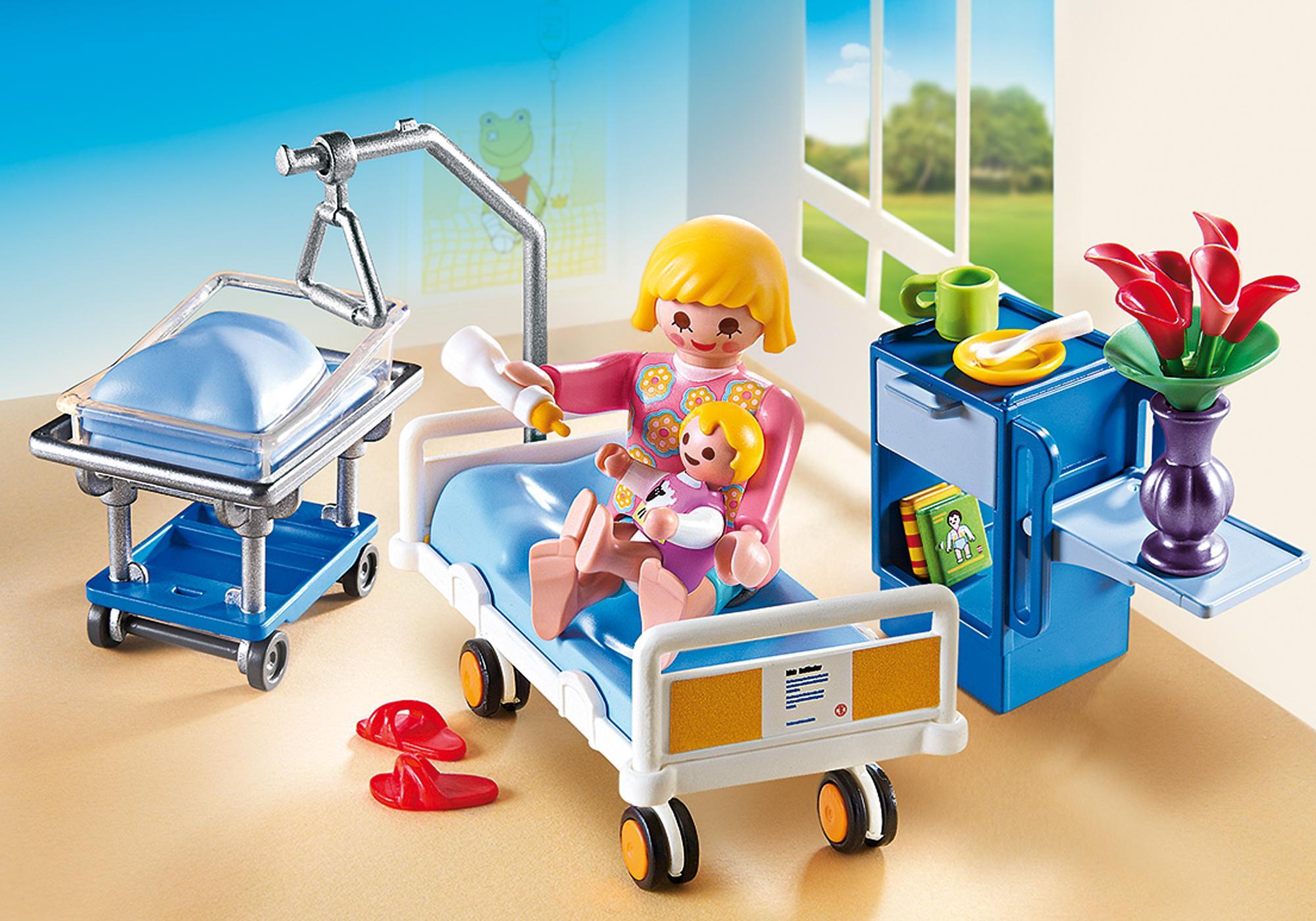 Playmobil hospital 6660 Habitación de hospital con cuna 6660 2015 El Mundo Click