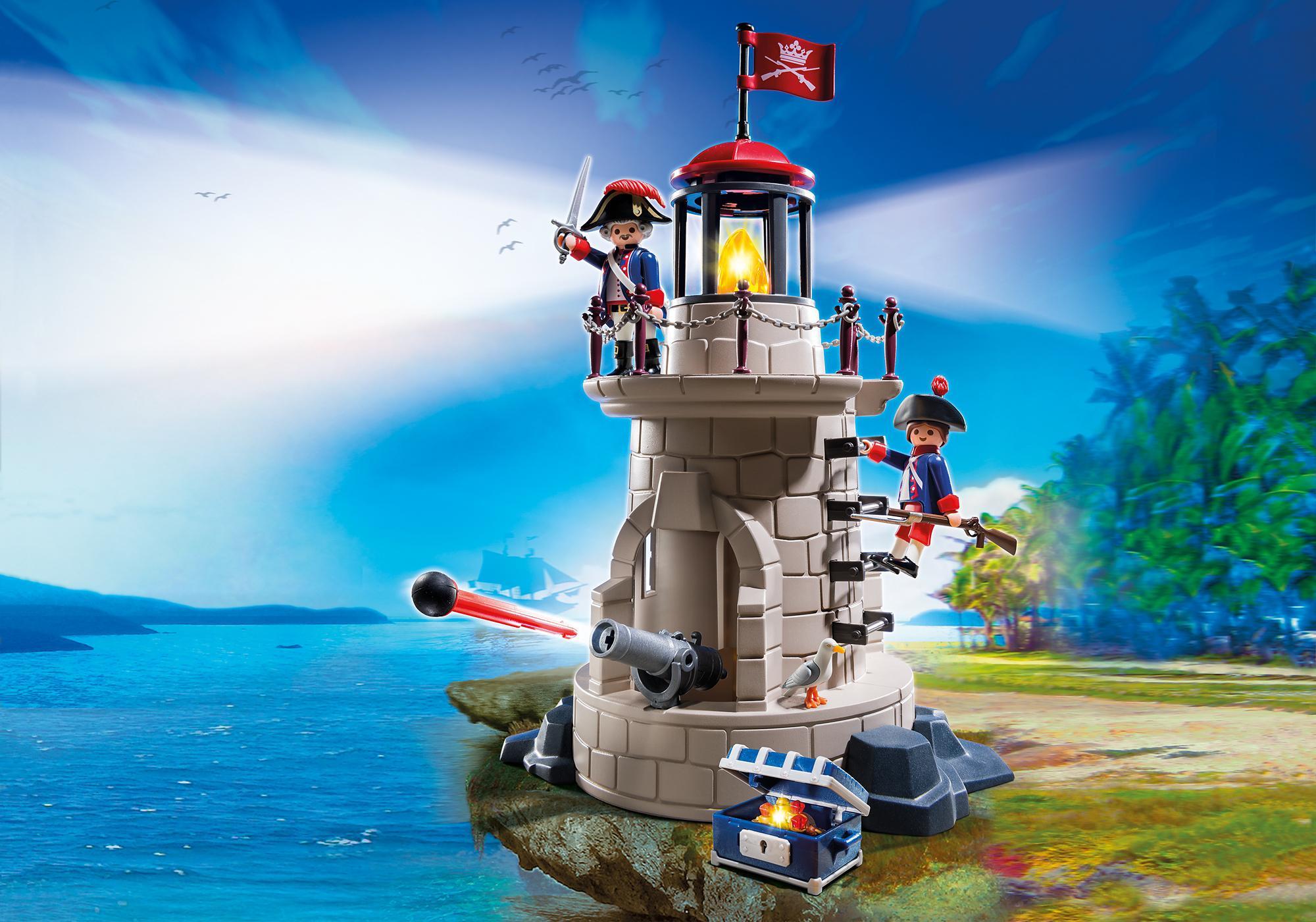Playmobil militares 6680 Torre de soldados con baliza 6680 2015 El Mundo Click