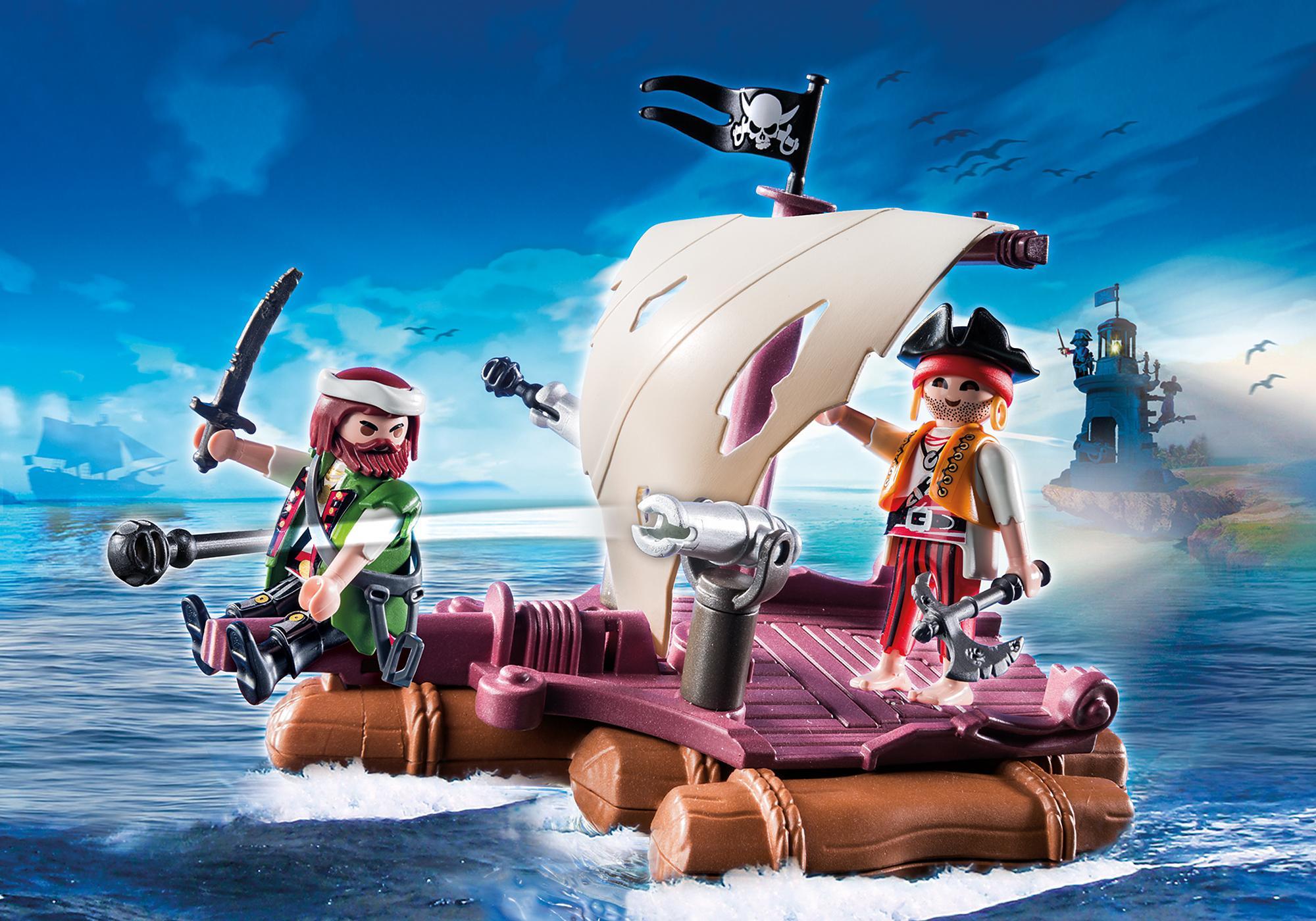 Playmobil piratas 6682 Balsa pirata 6682 2015 El Mundo Click