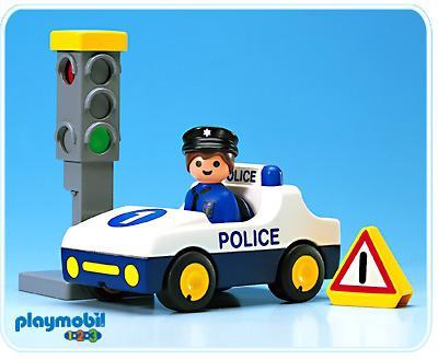 Playmobil Coche de policía – 6709 A 1993 – El Mundo Click 6709 A