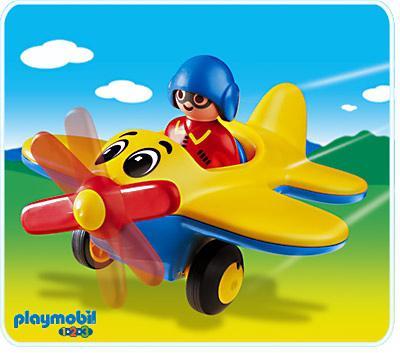 Playmobil Avión de hélice – 6717 A 2003 – El Mundo Click 6717 A