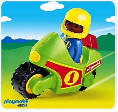Playmobil Motocicleta – 6719 A 2003 – El Mundo Click 6719 A