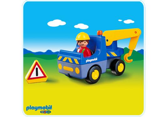 Playmobil Grúa de remolque – 6733 A 2004 – El Mundo Click 6733 A