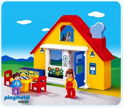 Playmobil Edificio residencial pequeño – 6741 A 2005 – El Mundo Click 6741 A