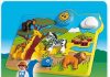 Playmobil Juego de rompecabezas Animales salvajes – 6745 A 2008 – El Mundo Click 6745 A