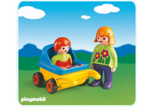 Playmobil Mamá con cochecito – 6749 A 2008 – El Mundo Click 6749 A