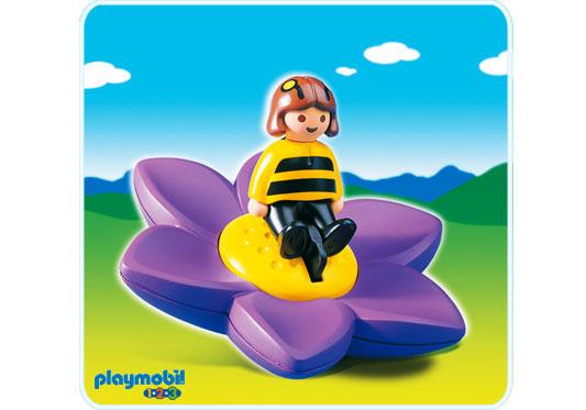 Playmobil Trompo con forma de flor y abeja – 6756 A 2007 – El Mundo Click 6756 A