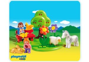 Playmobil Verano y Playa Playmobil: todas las referencias (Summer Fun) 4 Playmobil Pradera de verano con animales