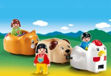 Playmobil Tren de animales alegres – 6767 A 2010 – El Mundo Click 6767 A