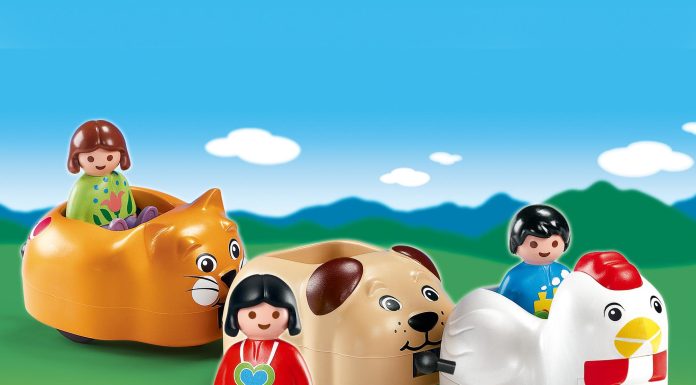Playmobil Tren de animales alegres – 6767 A 2010 – El Mundo Click 6767 A