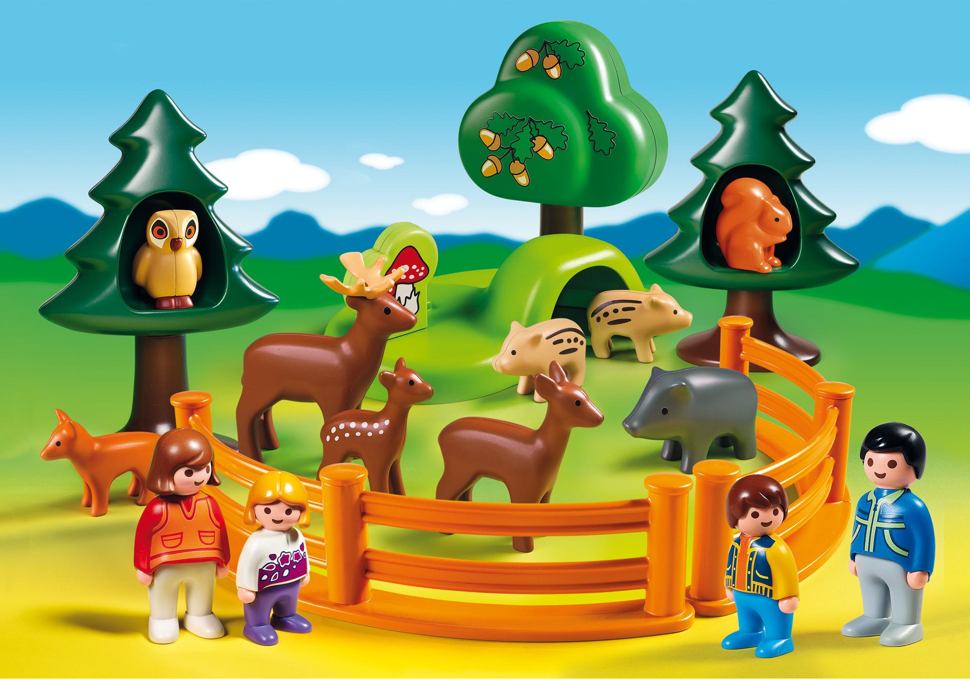 Playmobil parques y piscinas 6772 Visita al parque de vida silvestre 6772 A 2011 El Mundo Click