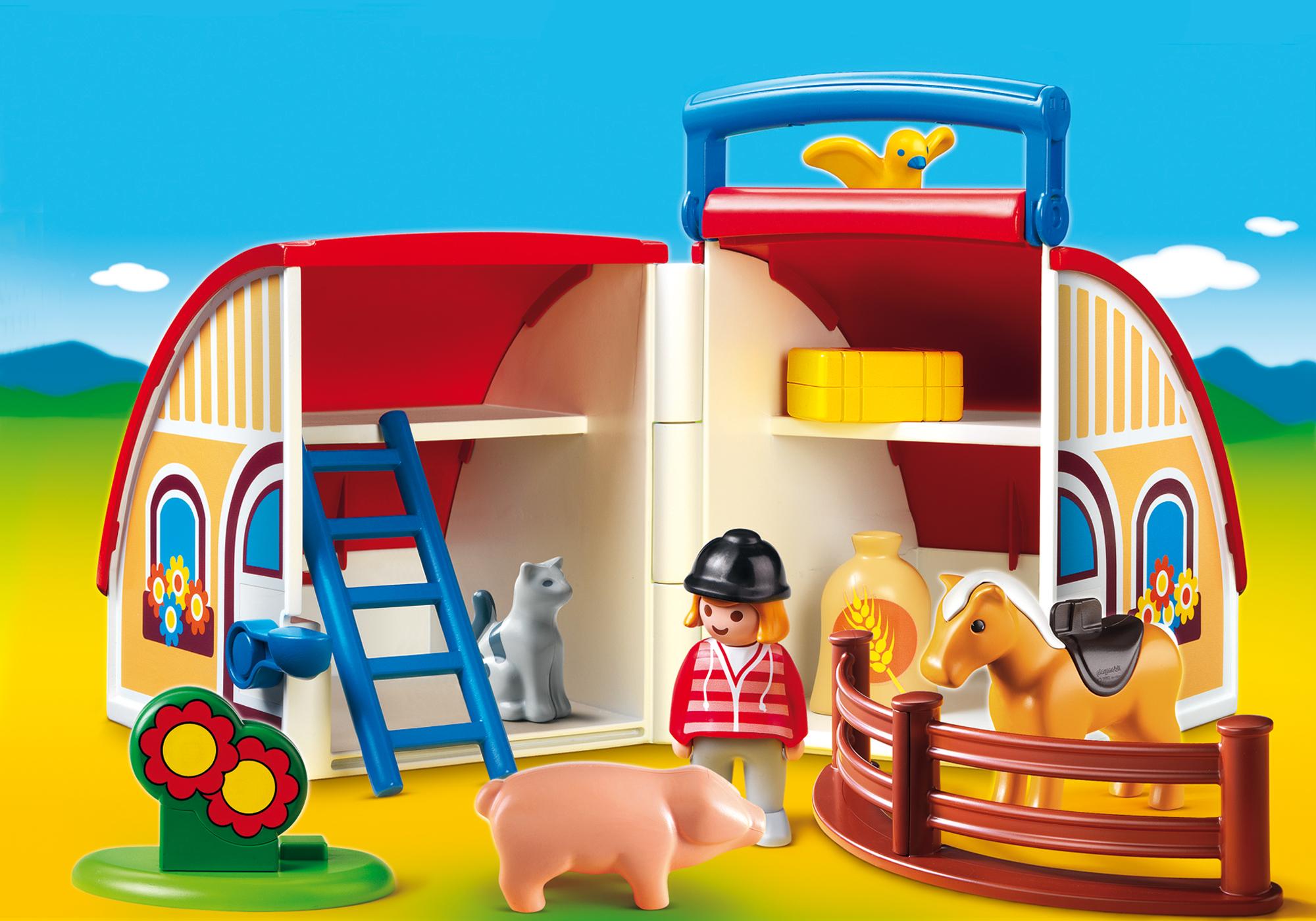 Playmobil caballos 6778 Mi establo portátil para montar a caballo 6778 A 2012 El Mundo Click