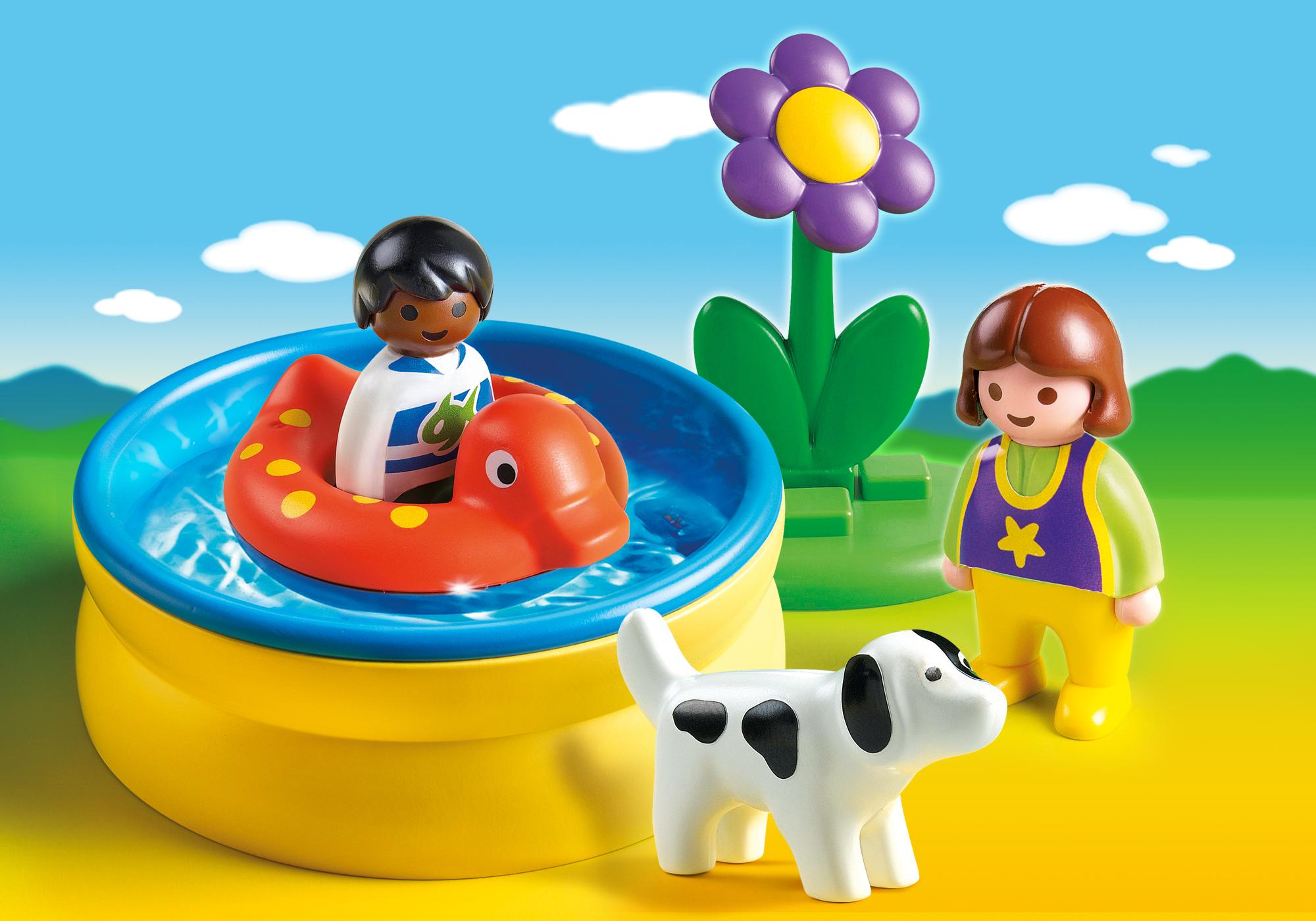 Playmobil parques y piscinas 6781 Niños con piscina infantil 6781 A 2012 El Mundo Click