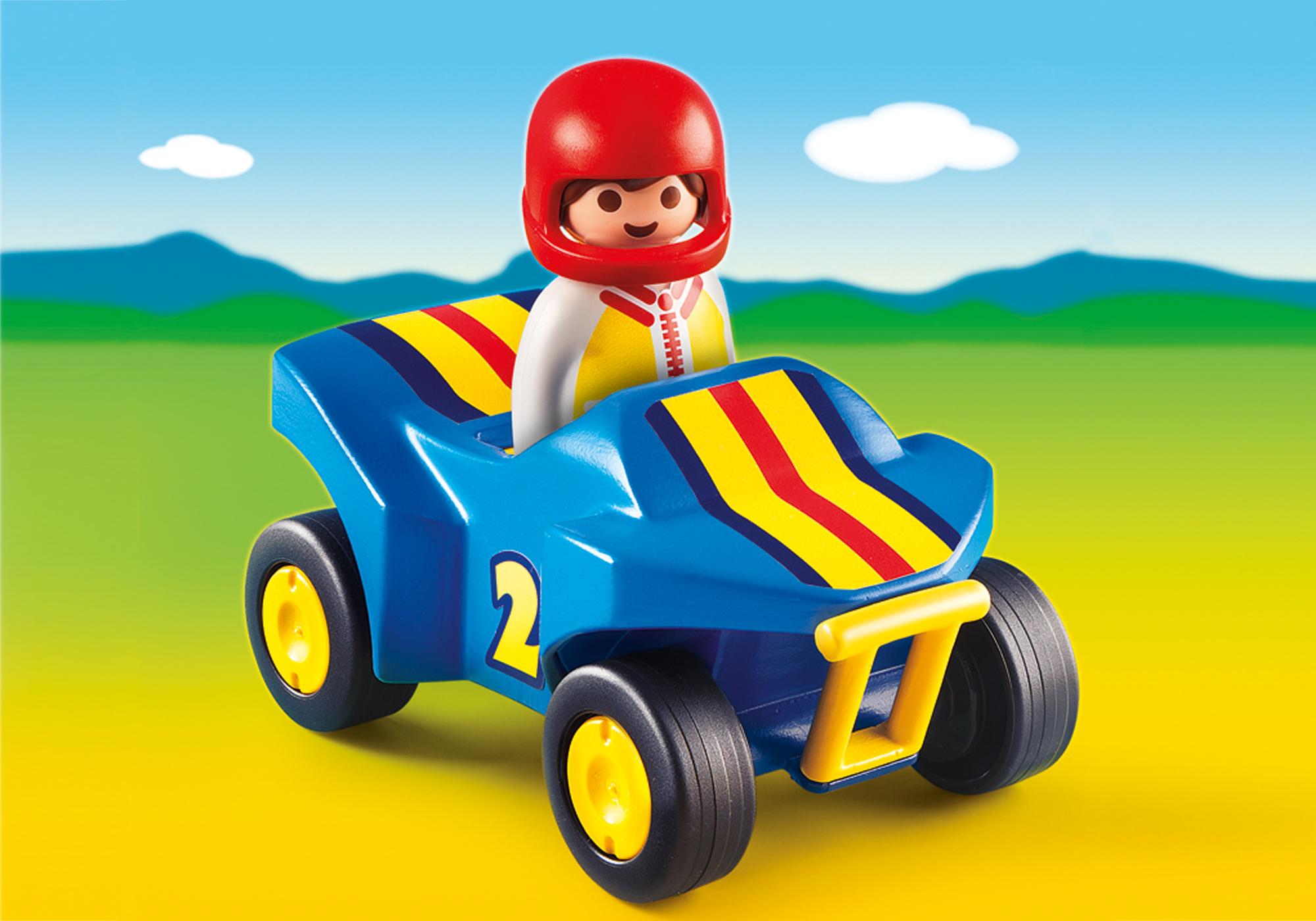 Playmobil coches de carreras 6782 Piloto de carreras con quad 6782 A 2012 El Mundo Click