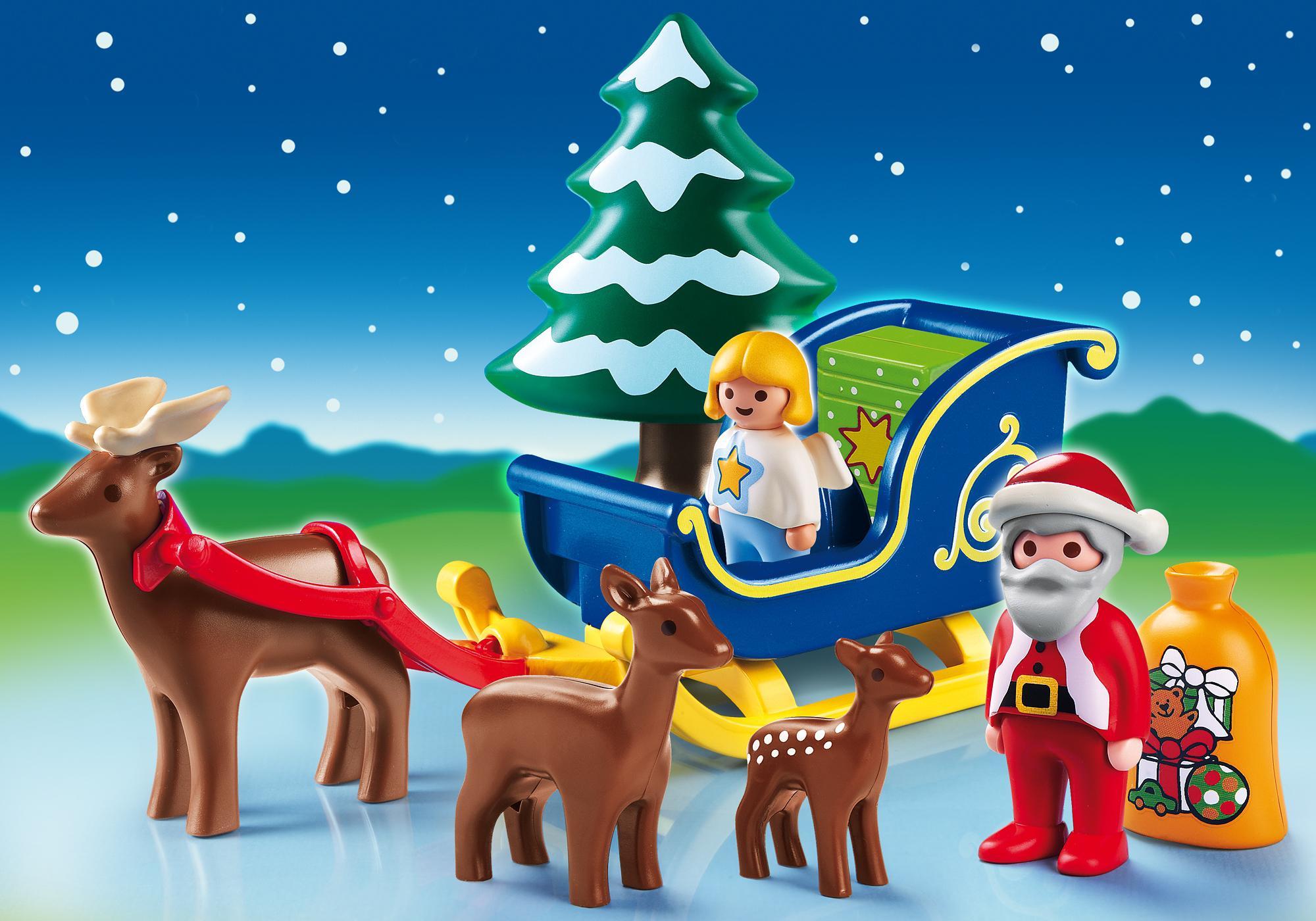 Playmobil Papá Noel 6787 Papá Noel con trineo de renos 6787 2016 El Mundo Click
