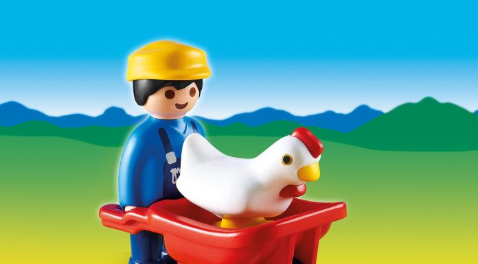 Playmobil Agricultor con carretilla – 6793 2014 – El Mundo Click 6793