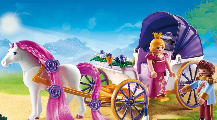 Playmobil Rey y reina con carruaje tirado por caballos – 6856 2016 – El Mundo Click 6856