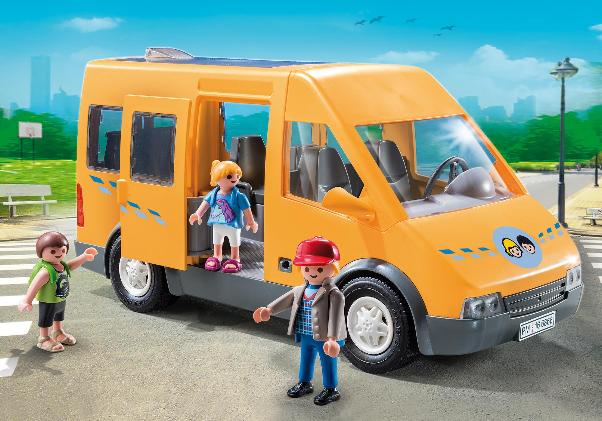Playmobil autobús 6866 Furgoneta escolar / School Van (2016)