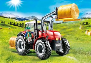 Playmobil Tractores Playmobil: todas las referencias (con remolque, pala y aperos) 9 Playmobil Tractor gigante con herramientas especiales - 6867 2016 - El Mundo Click