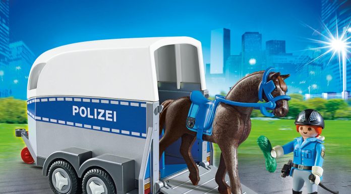 Playmobil Policía montada con remolque – 6875 2016 – El Mundo Click 6875