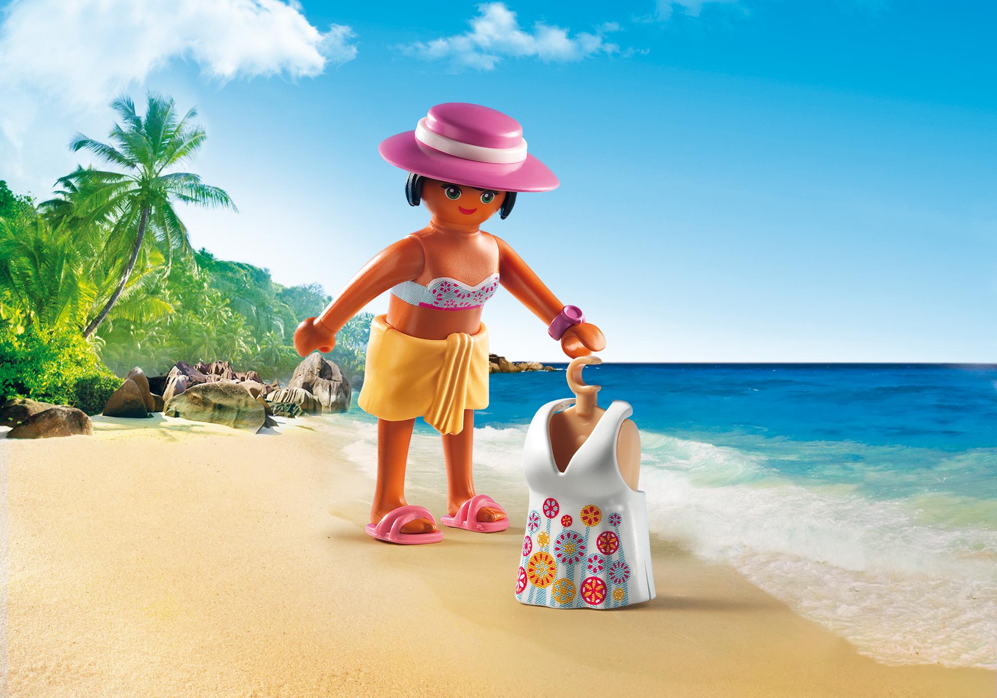 Playmobil verano y playa 6886 Chica a la moda Playa 6886 2016 El Mundo Click