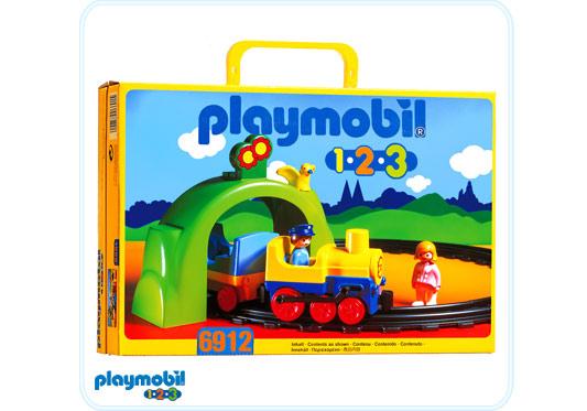 Playmobil Ferrocarril con túnel – 6912 A 1996 – El Mundo Click 6912 A