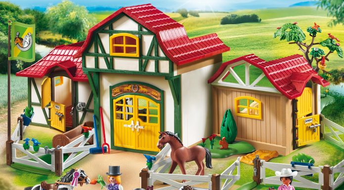 Playmobil Gran establo para montar a caballo – 6926 2017 – El Mundo Click 6926