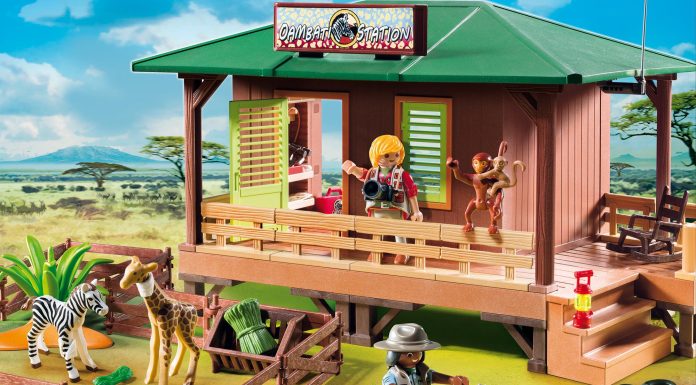 Playmobil Estación de guardabosques con centro de cría de animales – 6936 2016 – El Mundo Click 6936