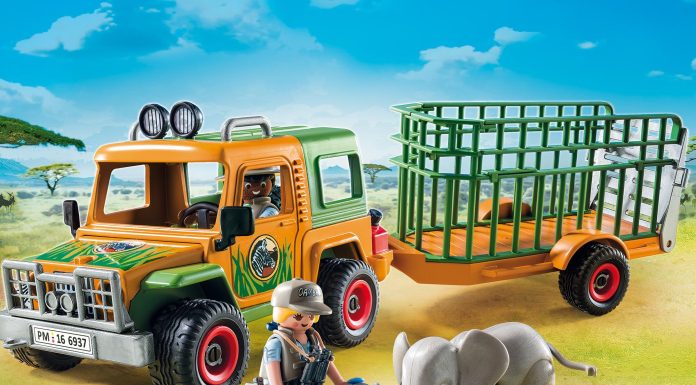 Playmobil Vehículo todoterreno Ranger con remolque – 6937 2016 – El Mundo Click 6937
