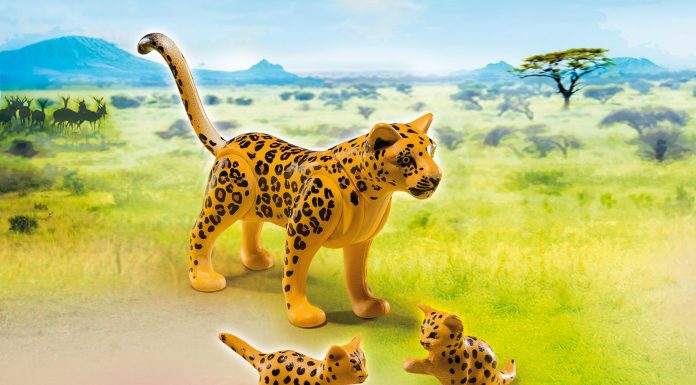 Playmobil Leopardo con crías – 6940 2016 – El Mundo Click 6940