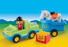 Playmobil Coche con remolque para caballos – 6958 2015 – El Mundo Click 6958