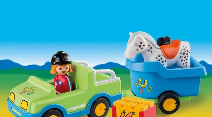 Playmobil Coche con remolque para caballos – 6958 2015 – El Mundo Click 6958