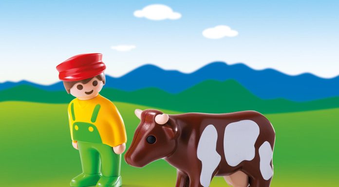 Playmobil Granjero con vaca – 6972 2016 – El Mundo Click 6972