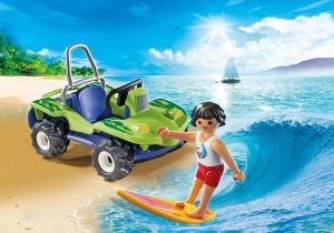 Playmobil Surfista con buggy de playa - 6982 2016 - El Mundo Click